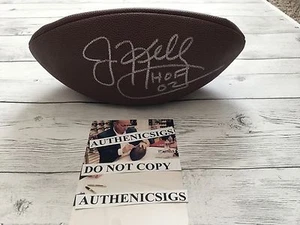 Jim Kelly Andre Reed Signed Official Size Wilson Football BECKETT BAS COA b - Picture 1 of 6