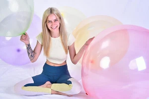 10x BWS 250 (80 cm Ø) Globo gigante *Globo gigante redondo* *CRISTAL* - Imagen 1 de 3