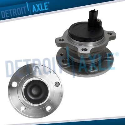 Rear Driver and Passenger Wheel Bearing Hubs Assembly for Volvo S60 S80 V70 XC70 - Image 1 of 4