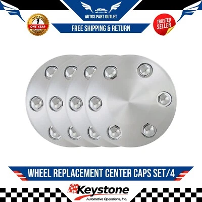 New Wheel Replacement Center Caps SET/4 For 2004-2014 Ford F150 - Изображение 1 из 2