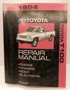 1994 Toyota T100 Pickup Truck Repair Manual Official Service Guide #RM355U - Bild 1 von 4
