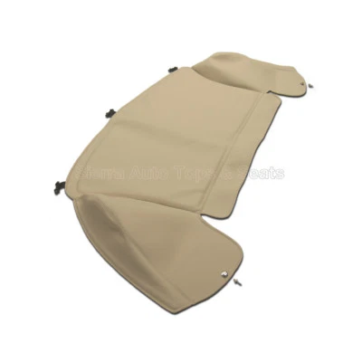 Jaguar XK8 Boot Cover 97-06, Ivory Everflex Vinyl - Image 1 of 4