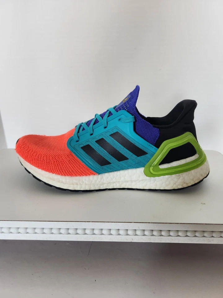 Adidas Ultraboost 20 Multicolor Size Mens 8 1/2. - Image 1 of 4