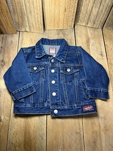 Old Navy Toddler Dark Denim Jean Jacket, 6-12 Months - Picture 1 of 6