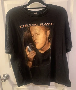 COLLIN RAYE CONCERT T SHIRT vtg 90s Walls Come Down Tour 1997-98 Country XL - Picture 1 of 4