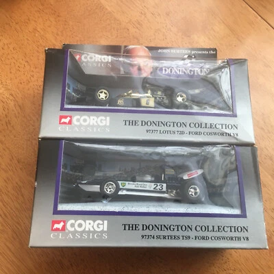 Corgi  97377 Donington Lotus Cosworth And 97374 Donington Setters TS9 Cosworth￼ - Image 1 of 4