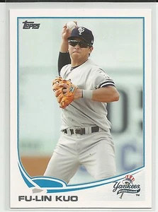 Tarjeta de debut de ligas menores Fu-Lin Kuo New York Yankees 2013 Topps Pro - Imagen 1 de 1