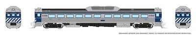 Rapido N Scale 516005 Budd RDC-1 (Phase II) BC Rail (Blue Scheme) DC/Silent New! - Image 1 of 4