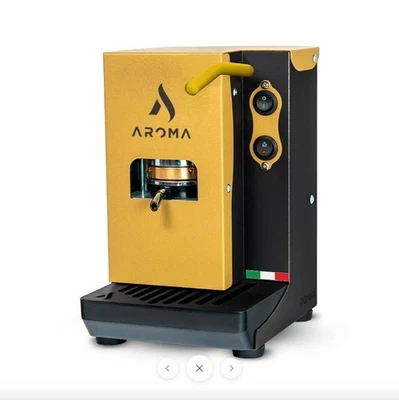 MACCHINA CAFFÈ A CIALDE IN CARTA AROMA PLUS ORO E NERO  ESE 44 + 50 cialde omagg - Immagine 1 di 3