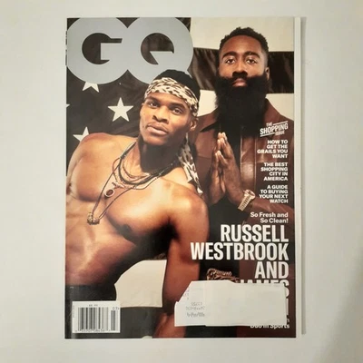 GQ Magazine March 2020 Russell Westbrook James Harden Shopping Issue Condé Nast - Image 1 of 2