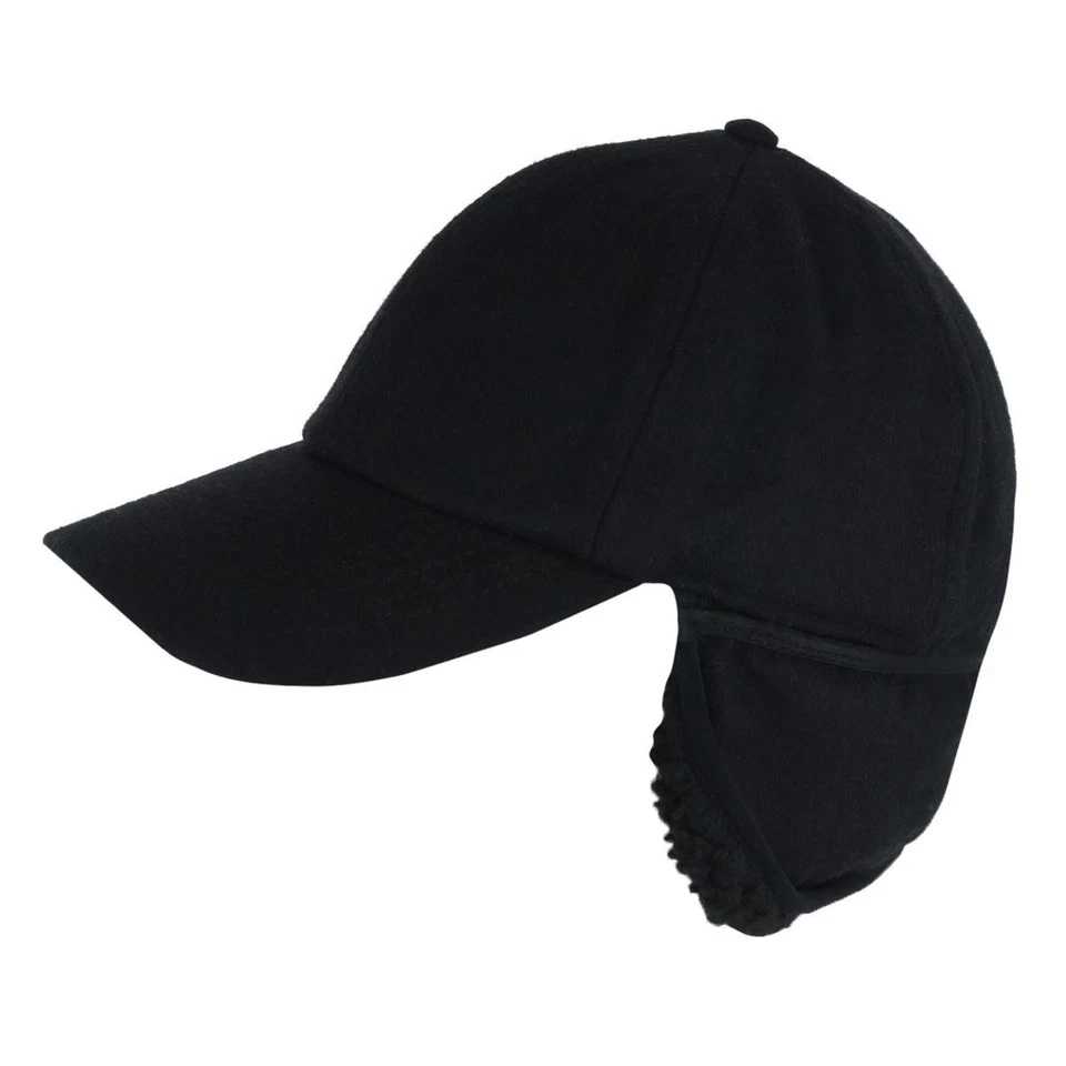 Gorra de béisbol Epoch Hats Company para hombre forrada de sherpa mezcla de lana oreja Foto 1 de 1