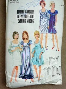 Vintage BUTTERICK 4163 - Misses Dress sewing pattern Size 14 - Picture 1 of 5