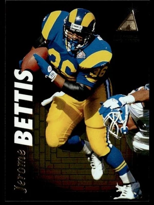 1995 Pinnacle Zenith Jerome Bettis St. Louis Rams #Z106 - Image 1 of 2