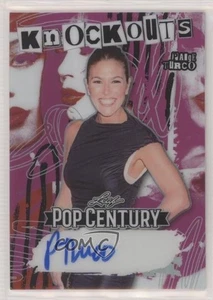2023 Leaf Metal Pop Century Knockouts Pink Prismatic /7 Paige Turco Auto 3c2 - Picture 1 of 3