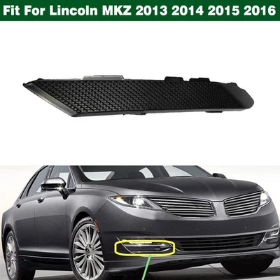Tampa de acabamento de lâmpada de neblina para parachoque dianteiro direito FO1039149 para Lincoln MKZ 2013-2016 - Imagem 1 de 4
