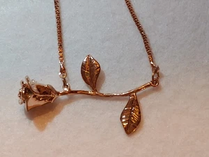 Slider - Bracciale - Tono Oro Rosa Regolabile - Catena Scatola - Stelo Rosa - Foto 1 di 10