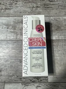 Advanced Clinicals crema levigante antirughe pelle crespa 4 fl oz nuova con scatola - Foto 1 di 4