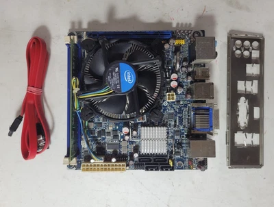 Intel DH57JG Desktop Motherboard w/i3-530@2.93GHz, 2GB RAM, IO Shield #0517 - Image 1 of 4