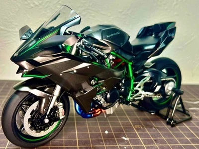 TAMIYA 1/12 Kawasaki Ninja H2R Finished Painted Model Motorcycle Display Japan - Image 1 of 4