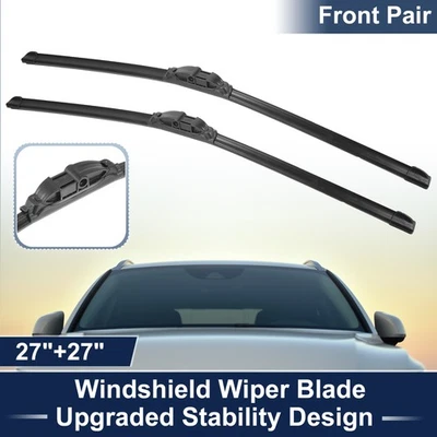 27"+27" Front Upgraded Windshield Wiper Blades for Mercedes-Benz S-Class W221 - Image 1 of 4