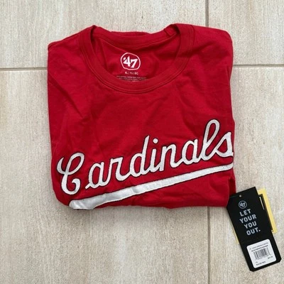 全新 '47 美国职棒大联盟圣路易斯红雀队 COOPERSTOWN 衬衫 尺寸 XL 男式! - 0143 — 第 1/4 张图片