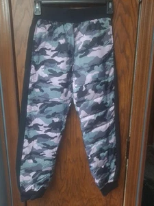 NUEVO CON ETIQUETAS QLZ Rosa Camuflaje Juvenil Talla 10 Nieve Esquí Snowboard Pantalones Negro Rosa Verde Menta - Imagen 1 de 9