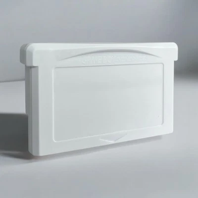 RETROSIX NEW Gameboy Advance Cartridge Shell Pure White Nintendo GBA Replacement Housing