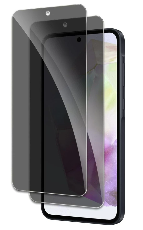 2-Pack Privacy Tempered Glass Screen, Anti-Spy for Samsung Galaxy A35/A55 5G - Image 1 of 1