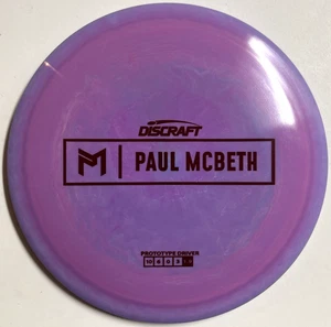 Discraft Paul McBeth Prototype SWIRLY ESP Anax 176g Scaled New - Picture 1 of 3