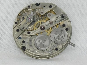 ANTIQUE 29MM VACHERON & CONSTANTIN 17 JEWEL POCKET WATCH MOV'T & DIAL, RUNNING! - Picture 1 of 3