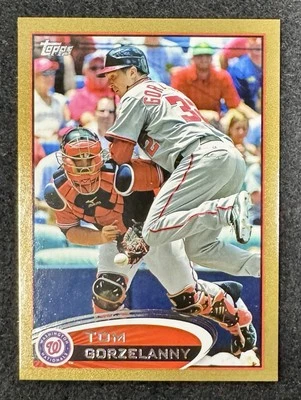 Topps Tom Gorzelanny #204 Gold Border Parallel 2012/Nacionales de Washington 2012 Foto 1 de 2