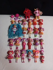 Lot of 22 Mini Lalaloopsy 3" Dolls + 6 Tiniest Dolls w/Accessories Ponies Pets - Picture 1 of 6