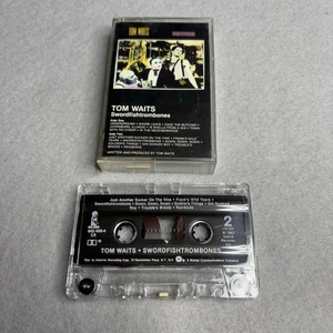 TOM WAITS ‎– Swordfishtrombones - Cassette Tape 1983 Island Records - Picture 1 of 6