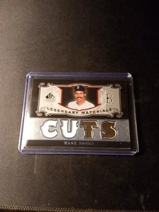 2007 SP Legendary Cuts Materials Double Material /125 Wade Boggs #LM-WB2 HOF - Picture 1 of 4