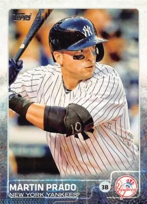 2015 Topps #302 Martin Prado New York Yankees 🔥⚾🔥 - Image 1 of 3