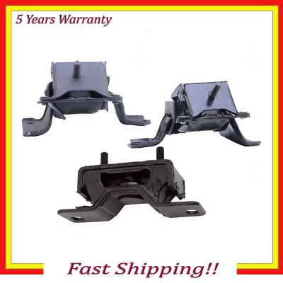 Engine Motor & Transmission Mount Set 3Pc For Ford, Lincoln, Mercury 03-11 4.6L - Image 1 of 4