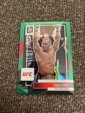 MATT SERRA 2023 PANINI DONRUSS OPTIC UFC GREEN PARALLEL #3/5