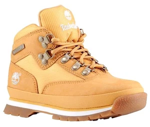 TIMBERLAND TB096975231 EURO HIKER  Jr's (M) Wheat Leather/Cordura Hiking Boots - Picture 1 of 5