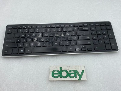 Dell KM713 / KM714 Wireless Bluetooth Keyboard NO LOGITECH RECIEVER - Free S/H - Image 1 of 4