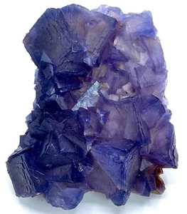 1216 Gm Marvelous Rare Natural Blue Phantom Perfect Cubic Fluorite Specimen~Pak - Picture 1 of 13