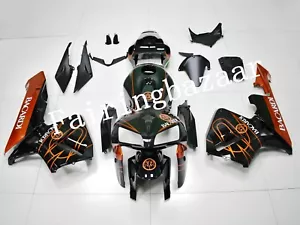 Fit for 2005 2006 CBR600RR BACARDI Black Burnt Orange ABS Injection Fairing Kit - Foto 1 di 7