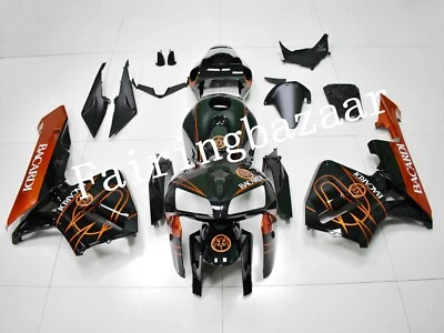 Fit for 2005 2006 CBR600RR BACARDI Black Burnt Orange ABS Injection Fairing Kit - Imagem 1 de 4
