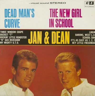 Jan & Dean - Dead Man's Curve - The New Girl In School '64 Stereo (LP) - Viny... - Image 1 of 2