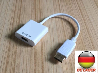 Display Port DP Male To HDMI Female Adapter Converter For 4K HD 1080P PC HDTV - Bild 1 von 4