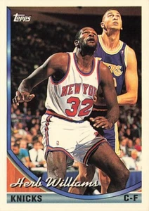 1993 Topps #278 Herb Williams New York Knicks - Picture 1 of 2