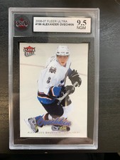 ALEXANDER OVECHKIN #196 2006-07 FLEER ULTRA 2ND YEAR CARD NEAR GEM MINT 9.5
