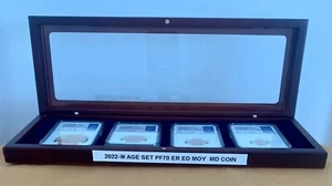 2022-W  4PC AGE  NGC PF70 EARLY RELEASES Ed Moy Signed - Picture 1 of 7