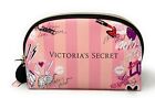 Victoria’s Secret Pink Signature Striped XO XO XO Make Up Bag Case