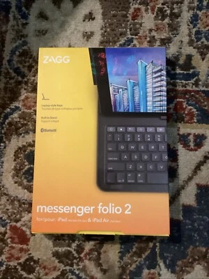 Teclado ZAGG: iPad 10.9" Messenger Folio 2 Foto 1 de 2