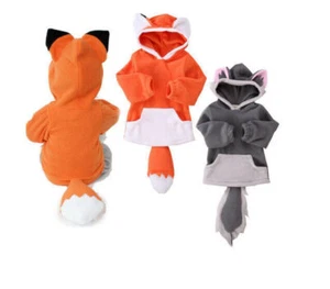 Niedlich Baby Kleinkinder Fuchs Kostüm Kapuze Mantel Jacket Pulli Party Kleidung - Bild 1 von 7